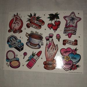 Jeffree Star Cosmetics Mystery Box Stickers